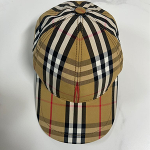 버버리 체크 모자