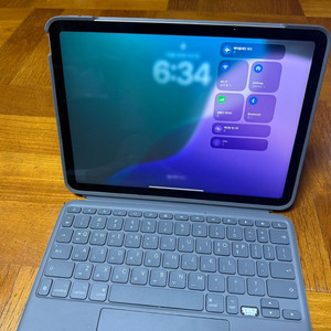 아이패드 에어5 와이파이+셀룰러 +로지텍 키보드 + 애