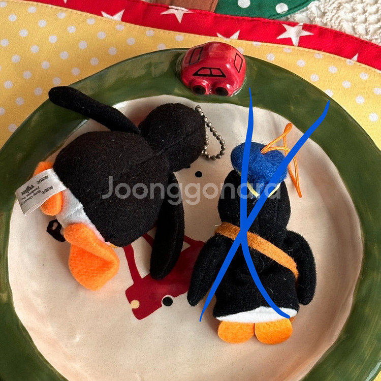핑구 빈티지 고전 인형 키링--1