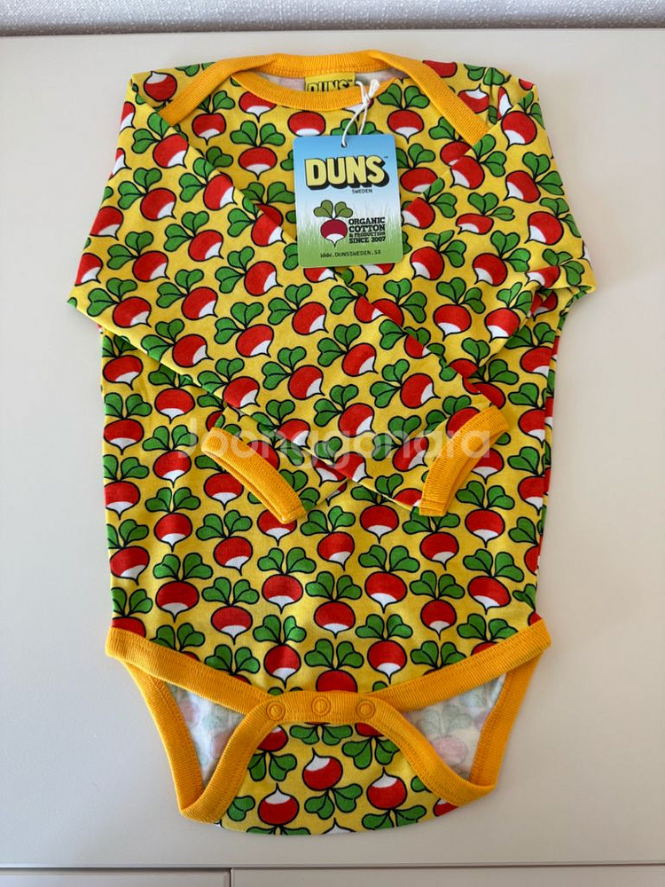 던스 단델리온 옐로우 순무 바디수트 새상품--0