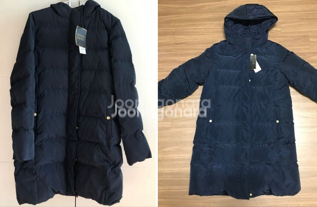 [새제품]유니클로GU 롱 다운--0