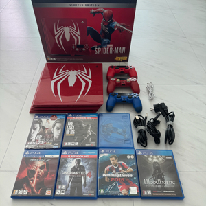 PS4 Pro 스파이더맨 에디션 1TB 풀세트