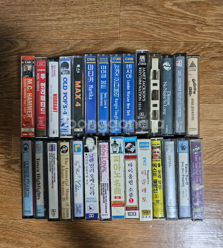 팝.클래식 카세트 테이프--0