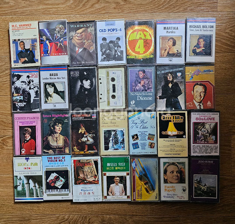 팝.클래식 카세트 테이프--1