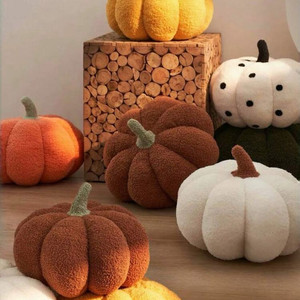 호박 쿠션 인테리어 소품 L