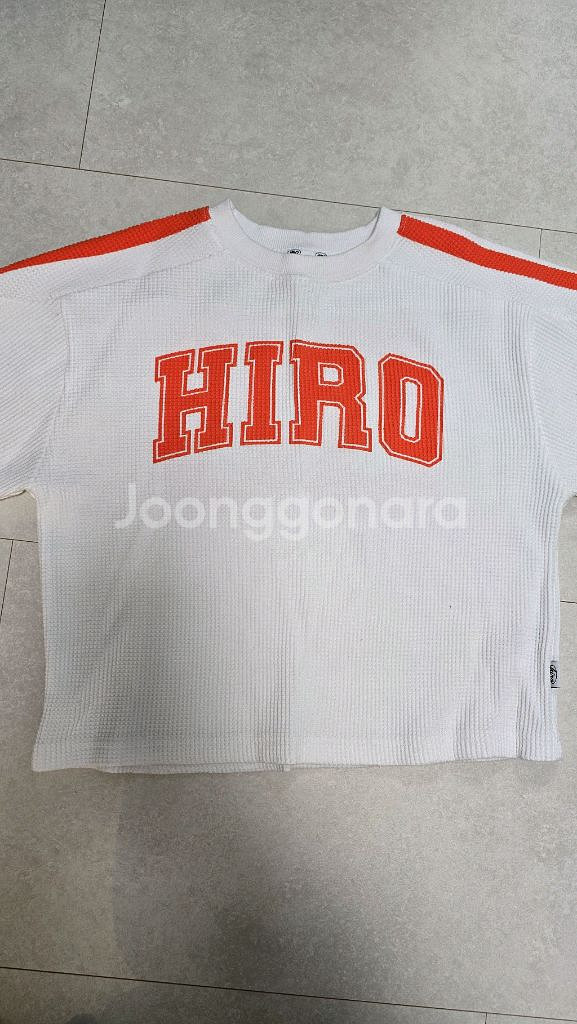 히로 럭비와플티셔츠 120--0