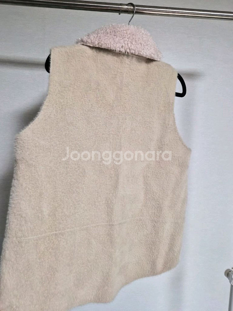 DESTIL 여성 양털 니트 베스트 아이보리 FREE--3