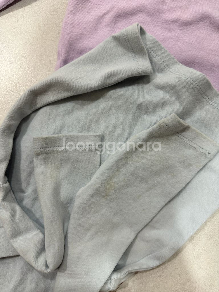 밀크베이비 아기 기본 긴팔 티셔츠 90 일괄--5