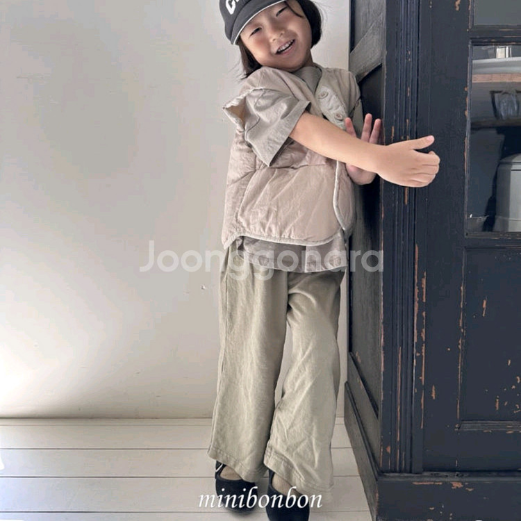 미니봉봉 가을 조끼 새제품--1