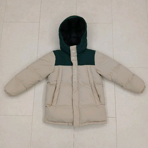 휠라키즈 헤리티지 덕다운 패딩 145