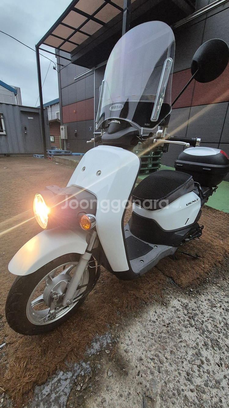 벤리110 19년형 짧은키로수차량판매합니다--5