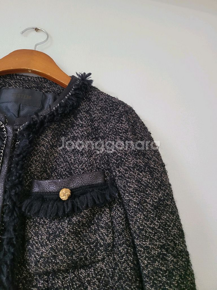 한섬 시스템 울트위드자켓--1