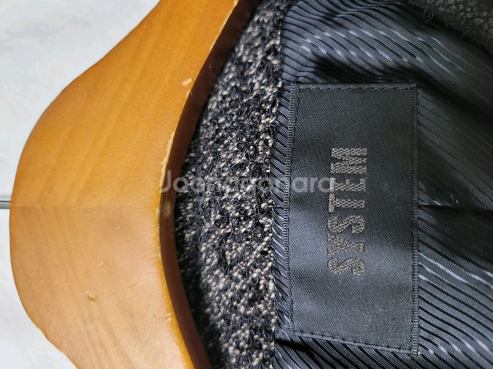 한섬 시스템 울트위드자켓--8