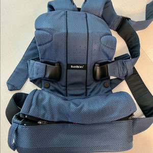 베이비뵨 캐리어원 아기띠 네이비블루