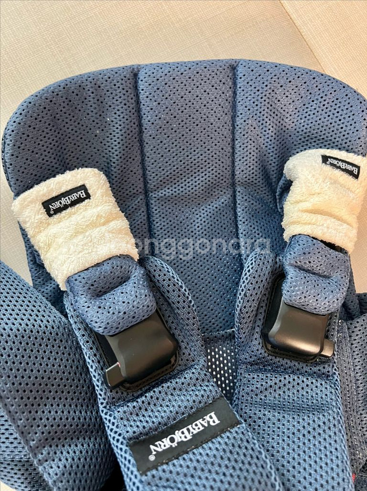 베이비뵨 캐리어원 아기띠 네이비블루--3