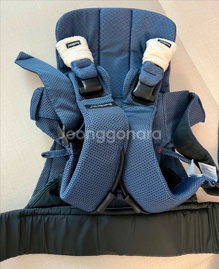 베이비뵨 캐리어원 아기띠 네이비블루--2