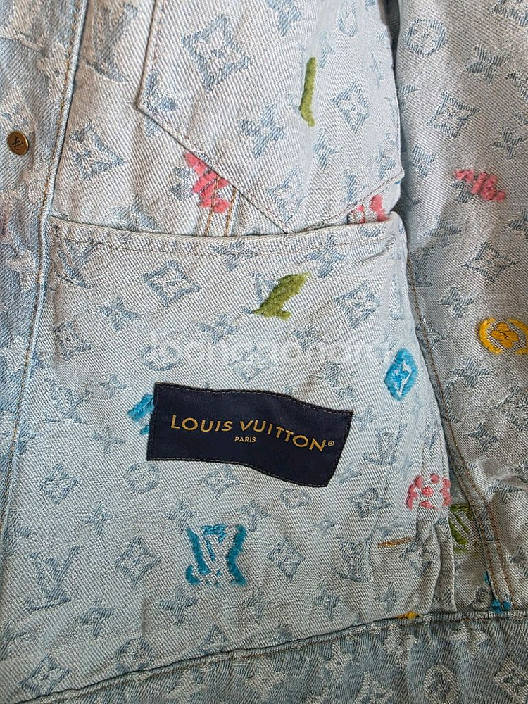 루이비통X 타일러 콜라보 데님자켓(새상품)--8