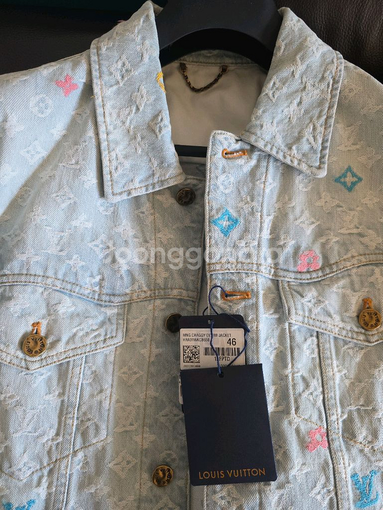 루이비통X 타일러 콜라보 데님자켓(새상품)--4