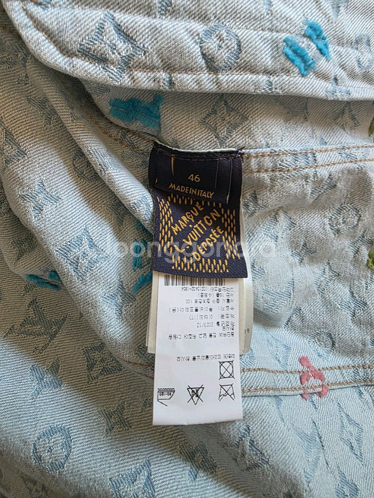 루이비통X 타일러 콜라보 데님자켓(새상품)--8