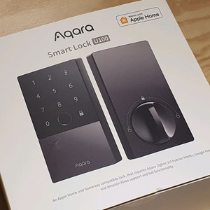 [개봉/미설치] Aqara U100 도어락 목문용