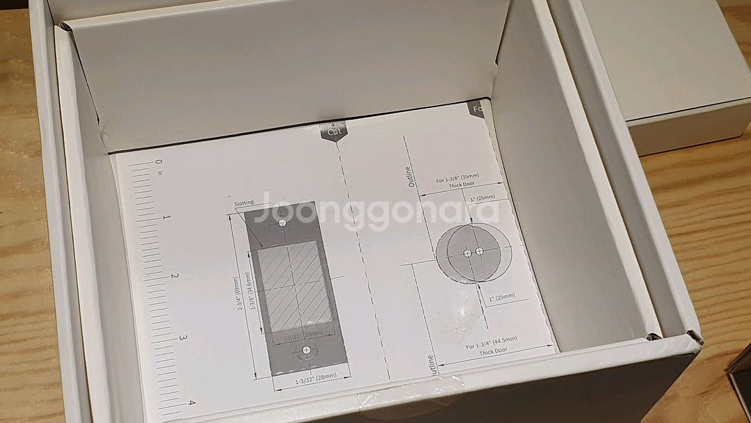 [개봉/미설치] Aqara U100 도어락 목문용--5