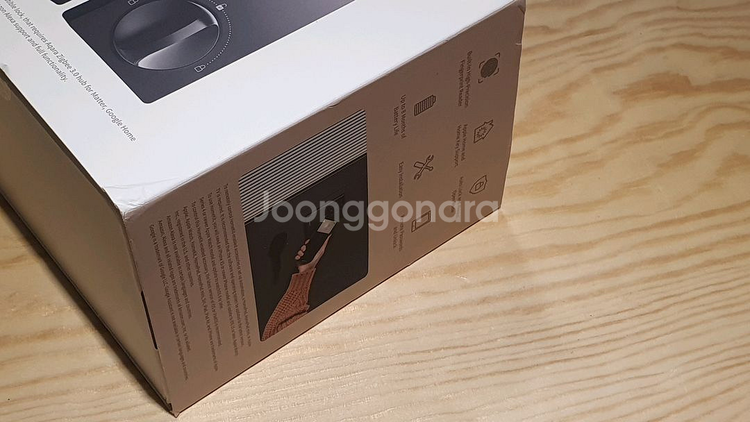 [개봉/미설치] Aqara U100 도어락 목문용--7