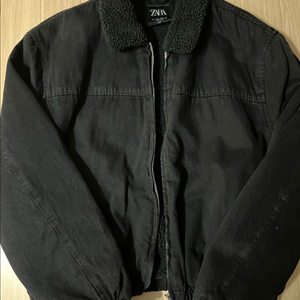 ZARA 자라 데님 양털 자켓 L