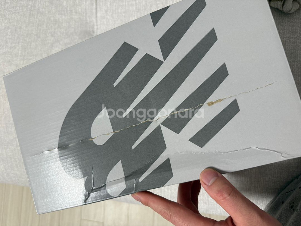 뉴발란스 992 블랙 그레이 235(5.5) 새상품--1