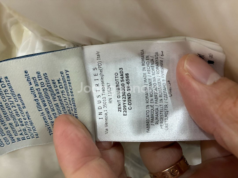 몽클레어 제니트 화이트패딩 1(100-105,오버핏)--8