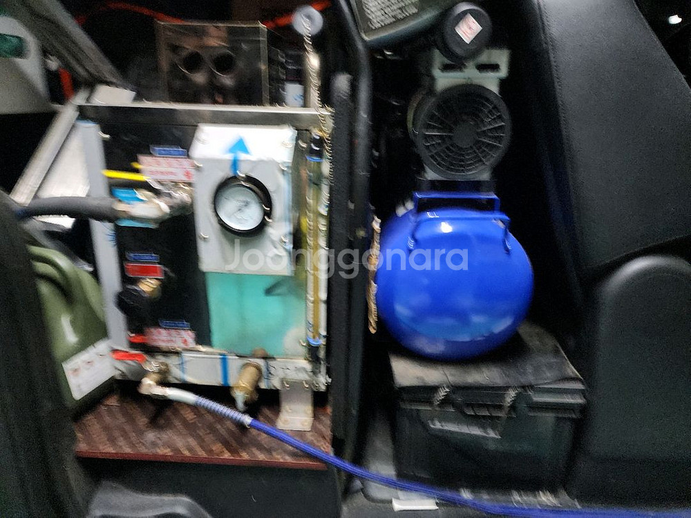 레이밴 출창스팀세차세팅 차량--2