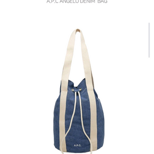 <새상품> 아페쎄 안젤로 데님 숄더백 A.P.C