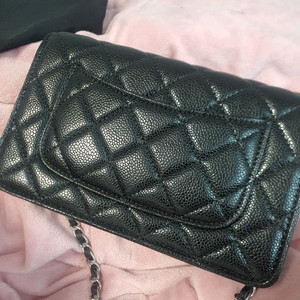 샤넬woc 캐비어은장 새상품