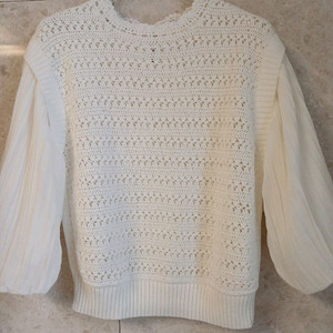 바네사부르노 크로쉐 퍼프니트(새상품초특가)