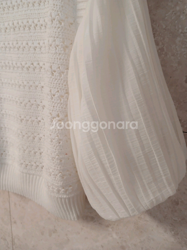 바네사부르노 크로쉐 퍼프니트(새상품초특가)--3