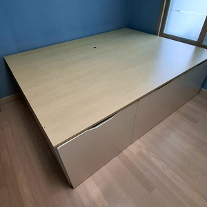 마리카디자인 평상형 수납침대 서랍형침대