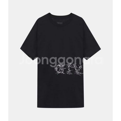 지방시 바브드 와이어 반팔 티셔츠 XL--5