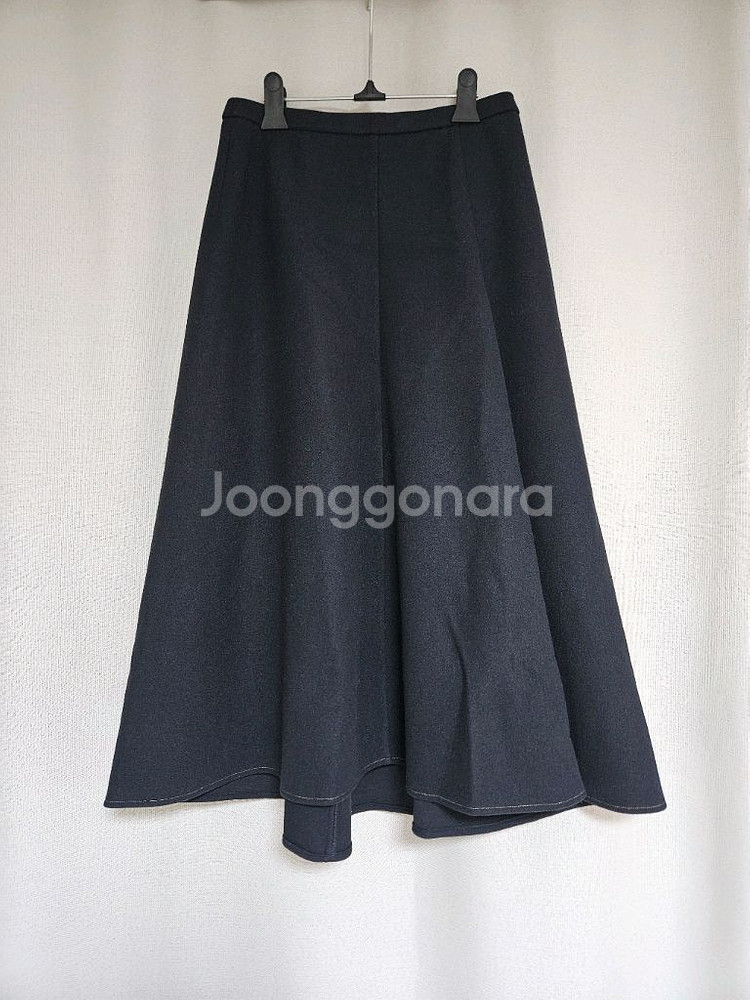 더캐시미어 언밸런스플레어 스커트 (랑방,마인,타임,더--1