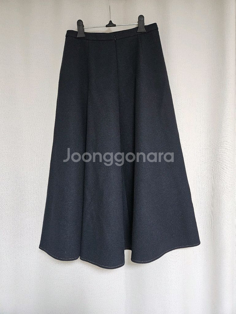 더캐시미어 언밸런스플레어 스커트 (랑방,마인,타임,더--3