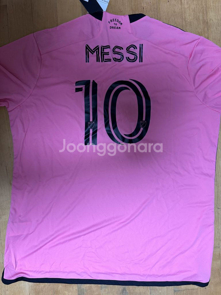 24/25 인터 마이애미 메시 마킹 홈저지 신품 팝니다--3