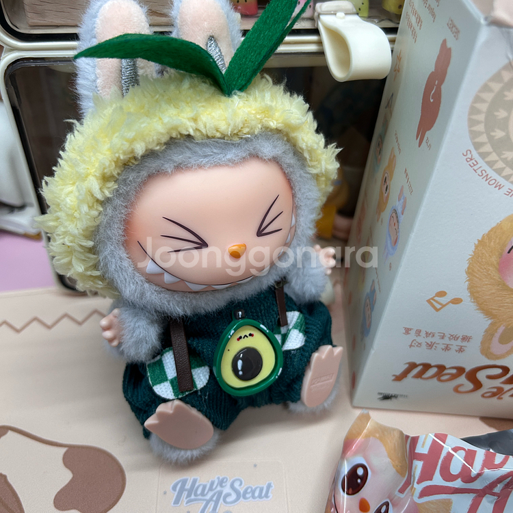 정품 라부부 나랑놀자 옷 포함 풀박--1
