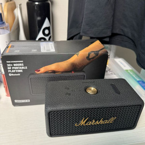 마샬 엠버튼3 블랙