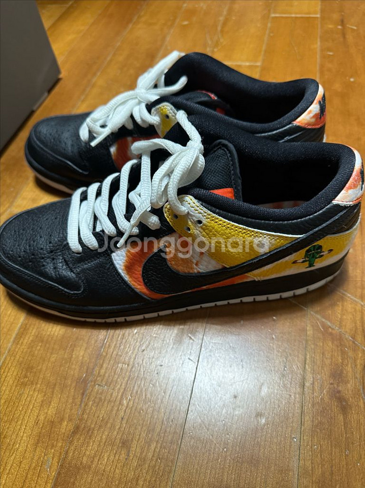 나이키 SB 덩크 로우 레이건 타이다이 블랙 280판매--2