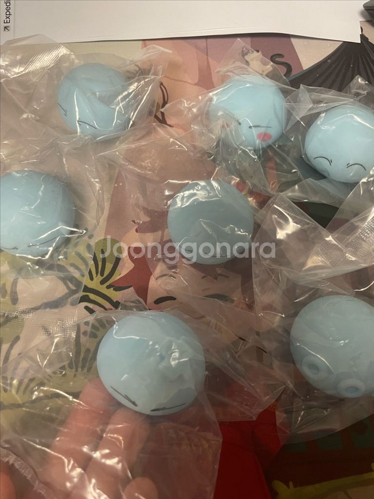 전생슬 리무르 슬라임 고무 피규어--0