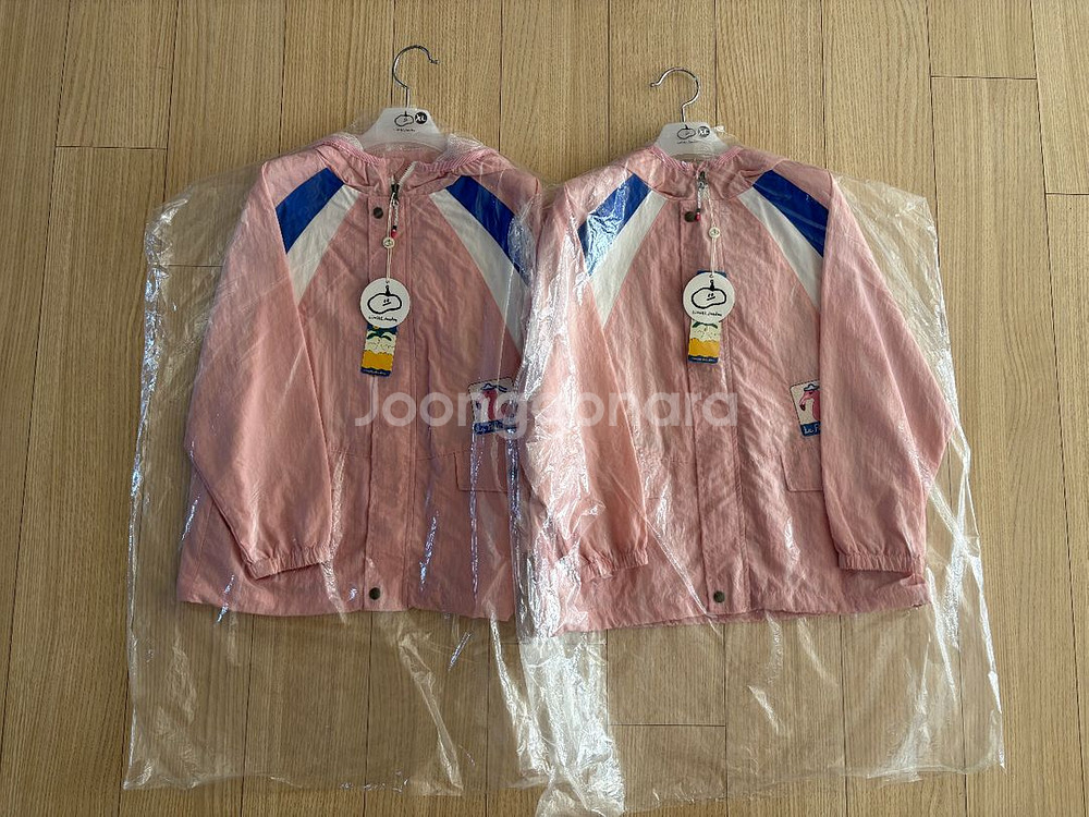쌍둥이딸둥이 리미떼두두 플라밍고 바람막이 xl 새상품--0