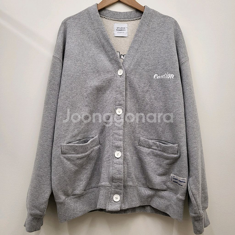 스튜디오톰보이 져지 가디건 점퍼--0