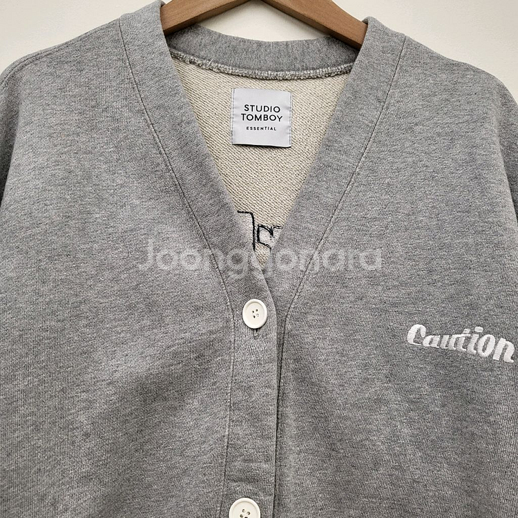 스튜디오톰보이 져지 가디건 점퍼--1