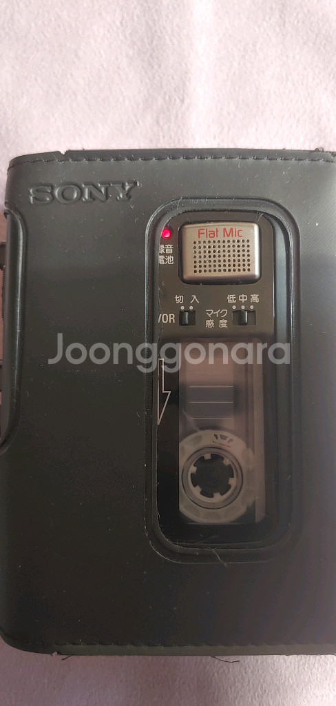 소니 카세트 녹음기 TCM-55 VOR 블랙--2