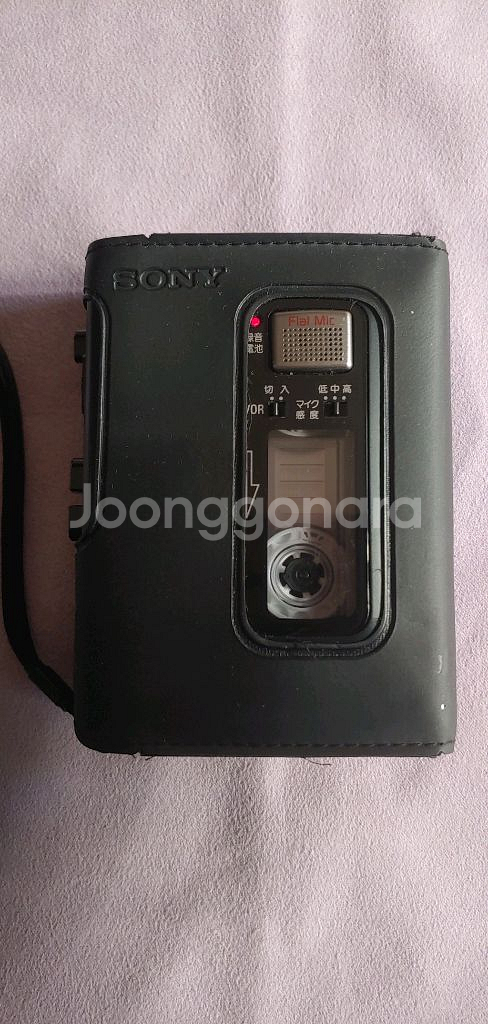 소니 카세트 녹음기 TCM-55 VOR 블랙--1