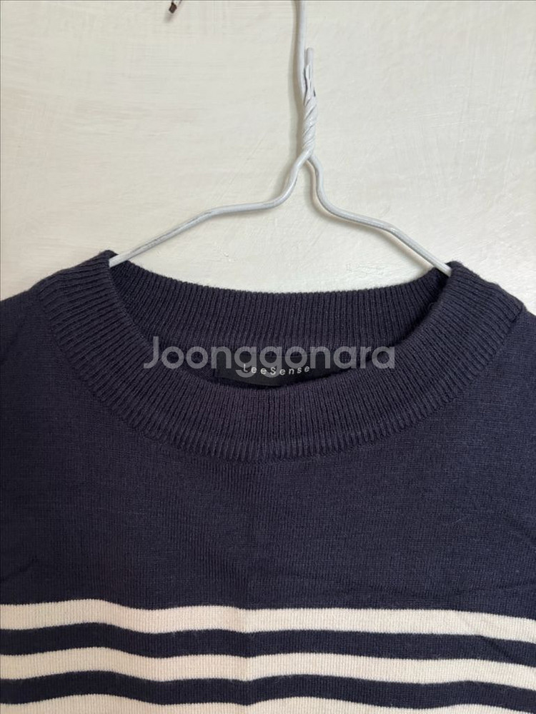 스트라이프 반팔 니트 새상품--1