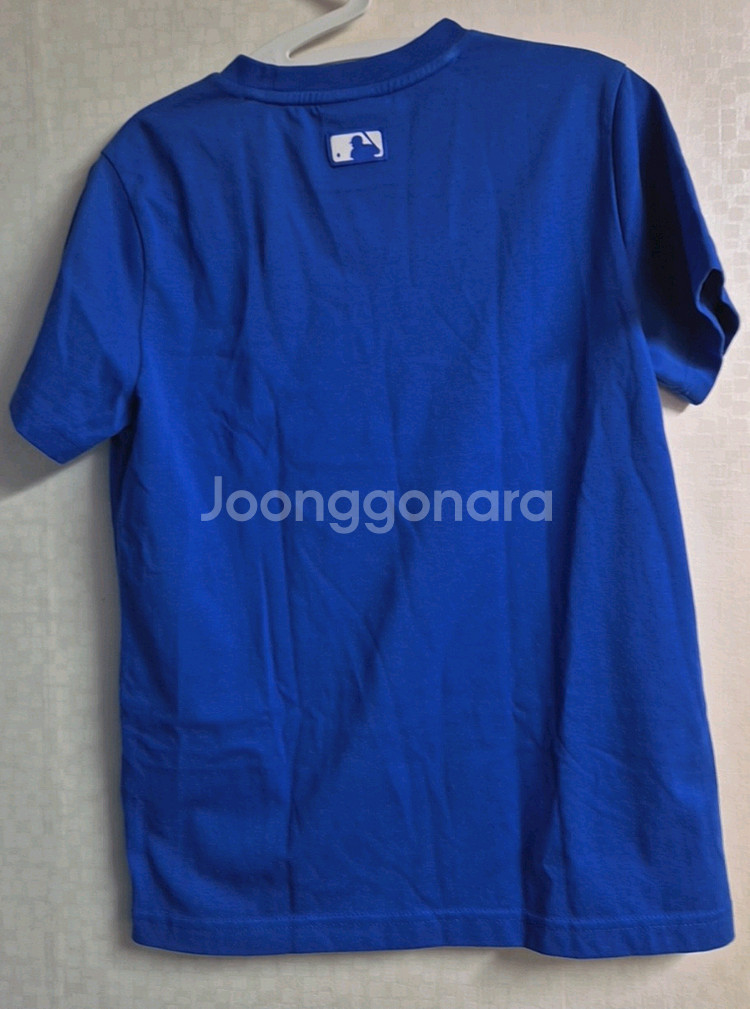 MLB LA 다저스 파란색 반팔티--2